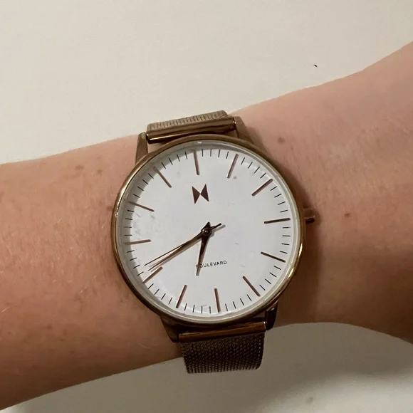 Rose Gold Mvmt Avenue MVMT Boulevard Rose Gold Watch